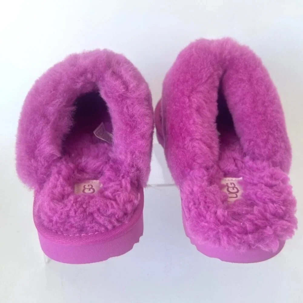 UGG Cozy ll Scuff Kids Purple Glitter Slippers Size Kids 5
